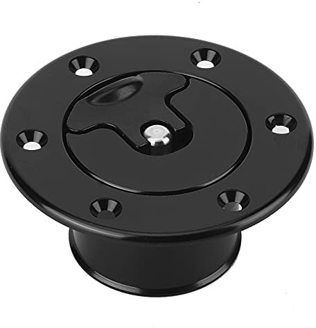 Ersatz-Kraftstofftankdeckel, 6061-T6 35,5 Mm/1,4 Zoll Flugzeug-Brennstoffzellen-Tankdeckel Tankdeckelsatz aus Aluminiumlegierung Ersatz 1,4 Zoll Universal-Autozubehör