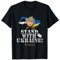 Ukraine Estland Selenskyj Dog Tag Flags Stand with Ukraine T-Shirt
