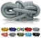 Ganzoo © PPM Seil 30 Meter, Tauseil, Hunde-Leine, Halsband, Takeln, Polypropylen Multifilem Rope, 10mm Stärke, Grau
