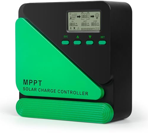 DEWIN MPPT Solar Charge Controller, 40A 12V/24V for Sealed and Lithium Battery