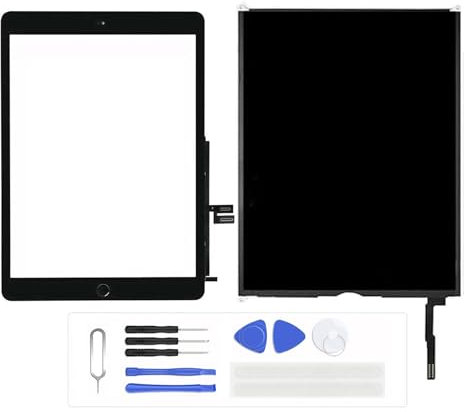 Generisch LCD Display für ipad 8 10.2 2nd 2020 A2270 2428 A2429 A2430 LCD Display mit Touchscreen (Schwarz)
