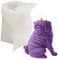 Silikonform mit Mops-Motiv, 3D-hitzebeständige aromatische Kerzenherstellung, Mops-Hunde-Mousses-Kuchenform, lebensmittelechte Backformen für Kuchen, Pudding, Mousse