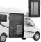 Zanzariera per Auto, Zanzariera Magnetica per Porta Scorrevole per Furgone Zanzariere Porta Laterale Porta Scorrevole Auto Magnetiche Insetti Traspiranti per Campeggio All'aperto, 133x180 cm