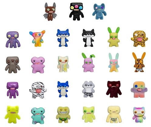 Fuggler Lustige hässliche Monster Sammelfiguren - Packung mit 3 zufälligen Figuren