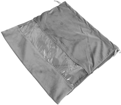 KAILIKETIY Velvet Satin Dust Bag für Haartrockner und Staubschutz Leichter Reise Organizer mit Kordelzug Aufbewahrungstäschchen für Kleidung und Kosmetik