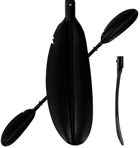 Nenkim Floating Kayaking Oars,Paddle Board Paddle Detachable Adjustable Alloy Shaft Lightweight Ideal for Kayak Surfing Water Sports Adults Beginners