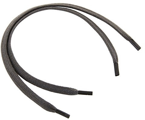 REMA 1 Paar Schnürsenkel Dunkelgrau - flach - schmal - ca. mm breit von 5 cm - 300 cm (85 cm, Dunkelgrau)
