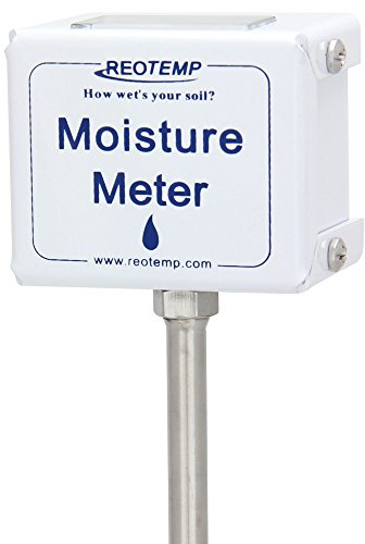 REOTEMP Garden and Compost Moisture Meter, 38 cm Stem, Garden Tool Ideal for Soil, Plant, Farm