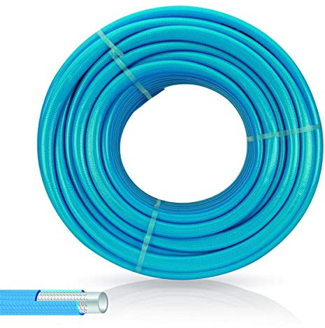 VITO Garden Gartenschlauch 15 mm (5/8 Zoll) 25 m | 21 bar | Premium LongLIFE | knickfrei, verdrehungsfest, formstabil, flexibel | druck- und UV-beständig | Farbe: blau