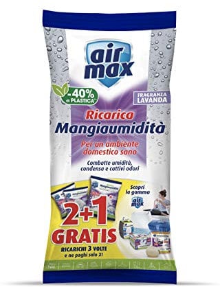 Airmax D0741 - Recambios de sales para kit absorbente de humedad, 1,35 kg
