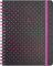 BRUNNEN 1071845072 Schülerkalender 2021/2022 (18 Monate) „Grey & Berry“ 2 Seiten = 1 Woche, Blattgröße 12 x 16 cm, A6, Kunstleder-Einband mit Lochmuster