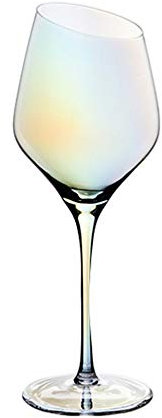 Regenbogen Glas Whisky Wein Glas Becher für Housewarming Hochzeit Geburtstag Feiern (Stil 2)