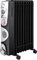 Ardes AR4R09BTTE OILO 9TT Elektro-Öl-Heizkörper 9 Heizelemente, Timer, 3 Kräfte, Turbo-Belüftung, mit Rädern, 2500 W, schwarz und silber