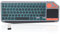 KOOCHUWAH Teclado Inalámbrico Touchpad Retroiluminado Multidispositivo Teclado Bluetooth para iPad Tablet PC Smart TV, Teclado QWERTY Español Windows Android iOS (Teclado 2.4G Bluetooth)