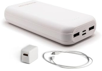 4ALLFAMILY Banque d'alimentation portable de 20 000 mAh - Spécialement conçue pour s'adapter à la version USB - Coolers Voyager et Explorer Medicine Cooler - Compatible avec la plupart des autres