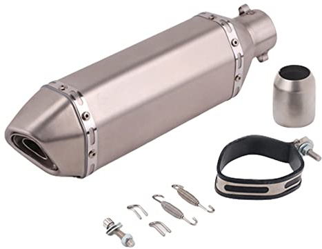 TOTMOX Motorrad und Roller allgemeine Auspuffrohr, mit 51mm Durchmesser Auspuffrohr, und Auspuffanlage mit abnehmbarem DB Killer