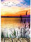 5D DIY Diamond Painting Kits, Diamant Painting Bilder Full Drill, Diamant Strass Kristall Stickerei Leinwand Bilder Painting nach Zahlen für Kinder Erwachsene Dekorationen - Sonnenuntergang
