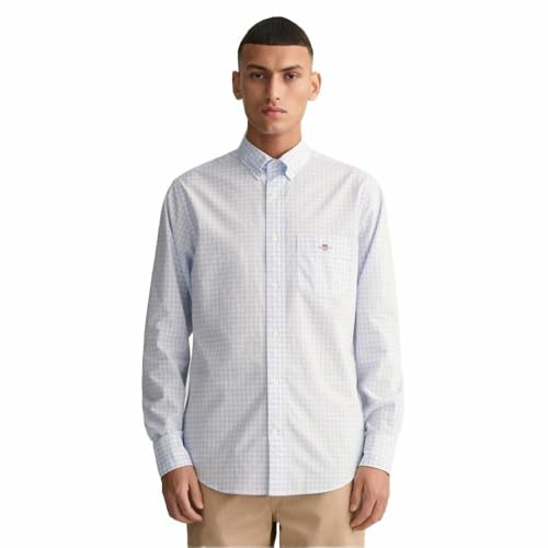 Gant Damen Reg Poplin Gingham Shirt Bluse (1er Pack)