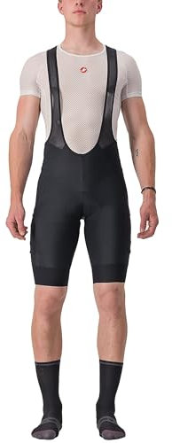 CASTELLI 4523020-010 Unlimited Cargo BIBSHORT Black Pantaloncini XL
