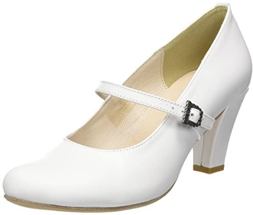 Hirschkogel Damen Pumps, weiß, 40 EU