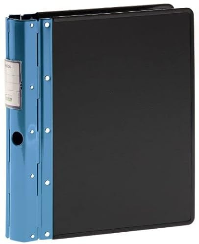 M-Office Orion Ordner mit Spaltring, 60 mm, aus Stahl, mit Kartenhalter, 54 x 64 mm, verstärkte Kartondeckel