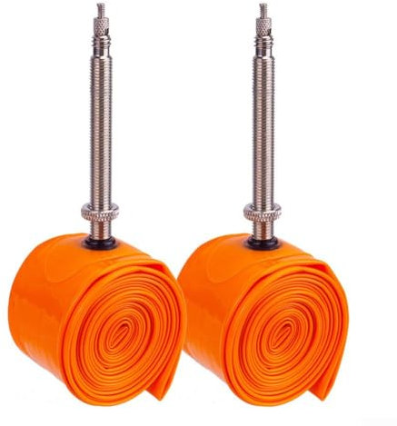 Lioaeust Fahrradschläuche, ultraleichter 700c Fahrradschlauch TPU Rennrad Reifen 28 Zoll 700c 18-32c Schlauch für Felgenbremse und Scheibenbremsen (F)