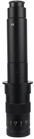 Microscope Accessories Kit Adjustable 180X 120X 300X 200X 130X Zoom C Mount Lens 0.7X~4.5X Magnification 25mm For USB Industry Video Microscope Camera Microscope Slides (Size : 300X)