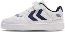 hummel Kids St. Power Play Sneaker, White, Size 33
