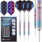WIN.MAX Dartpfeile mit Metallspitze 90% Tungsten 3 Stück 90% Wolfram Stahl Darts 23 Gramm
