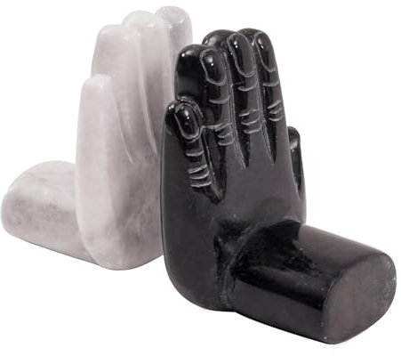RADICALN Buchstützen – Handdesign (Schwarz und Weiß)