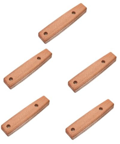 TOPBATHY 5sätze Ersatzgriff Für Holzspatel Abnehmbarer Schutzisolierter Küchenhelfer Aus Hochwertigem Holz Für Vielseitige Anwendungen Beim Backen Und Kochen Einsetzbar