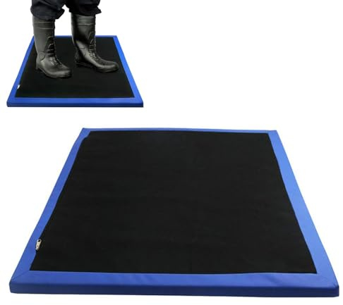 Alfombrilla Para Suela Limpia, Alfombrilla Para Desinfectar Suelas De Zapatos, Almohadillas Para Pies Desinfectantes Para El Hogar, Felpudo Desinfectante Limpio Y Raspado Para El Hogar, (Size:Pequeño)