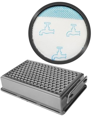 aspiradora Filtro De Separación del Motor Filtro De Escape Piezas De Aspiradora Compatible con Rowenta RO4825EA Compact Power XXL RO4825 RO4871 TW48