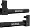 MIUONO Weight Plate Holder, Weight Plate Rack Storage for 2X2 Power Rack Attachments, Extended Version Hang More 2 Weight Plates (1 Pair)