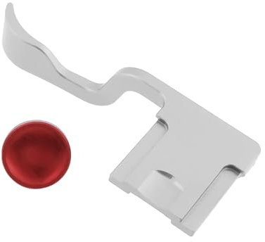 Briny River Repose-Pouce pour Appareil Photo avec Bouton de Déclenchement Concave Compatible avec Fujifilm Appareil Photo Numérique XT50 XT5 XT4 XT3 XT30 XT2 XT20 XT10 Argent