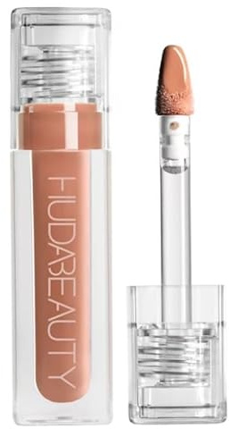 HUDA BEAUTY ORIGINAL | FAUX FILLER - Hochglanz-Gloss | Lippenstift mit veganem Kollagen | 3,9 ml | von BELLA | (HONEY, 3,9 ml (1er-Packung))