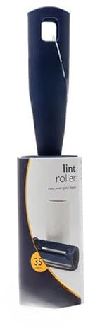 5m Lint Roller 35 Sticky Sheets Lint Remover Pet Hair Remover, Cat Hair Remover, Sticky Roller for Clothes Sofa Bed and Carpet Compatible with Lint Roller Refills