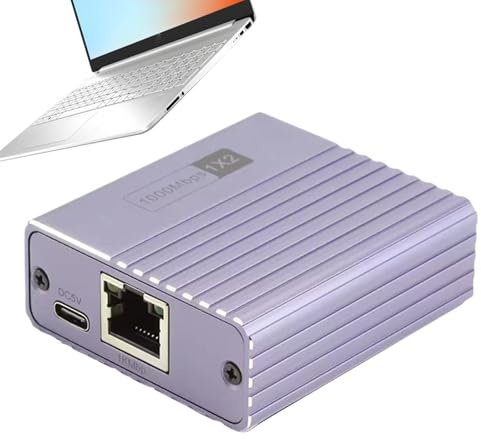 Ethernet Verteiler - WLAN Verteiler 1 Eingang 4 Ausgänge,Datenübertragung Zubehör Hohe Geschwindigkeit mit Geringer Latenz für Laptop PC Drucker Kamera TV Box
