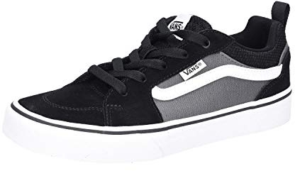 Vans Unisex Kinder Filmore Sneaker, Suede Canvas Black Pewter, 37 EU