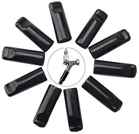 LEGERM Rubber Beer Tap Cover, 10pcs Beer Faucet Cover for Draft Beer Faucet, Sanitary Tap Protector and Outdoor Use