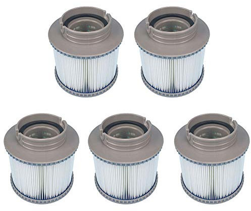WuYan 5pcs Replacement Filter for MSpa FD2089, Filter Cartridge Pump for Swimming Pool Hot Tubs and Spas