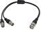PNGKNYOCN Cavo BNC Coassiale Y Splitter Maschio a Dual Femmina Connettore Adattatore per Telecamere e Apparecchiature Video (0,4 m)