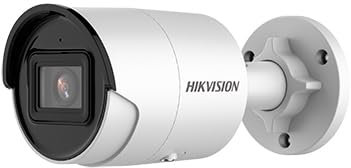 Hikvision 8MP Acusense WDR Mini Bullet caméra reseau avec objectif fixe. IR led IP67. 2.8 mm. microphone integré