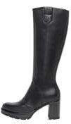 Nero Giardini I411855D Stivali Donna in Pelle - Nero 38 EU