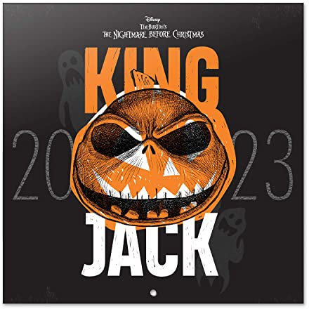 Grupo Erik Wandkalender 2023, Disney Nightmare Before Christmas Jahreskalender 2023, Kalender 2023 Wandkalender mit Geschenk Poster, Kalender 2023 zum Aufhängen, offizielle Lizenz, FSC zertifiziert