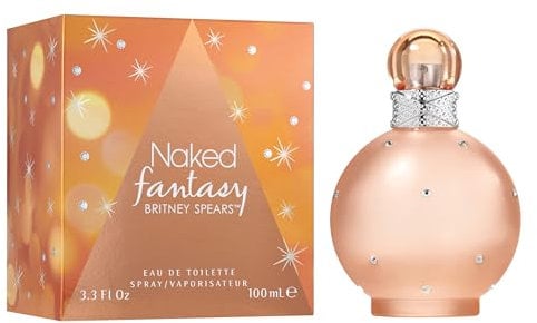 Britney Spears Naked Fantasy, üß-fruchtiges Eau de Toilette für Frauen, 100ml