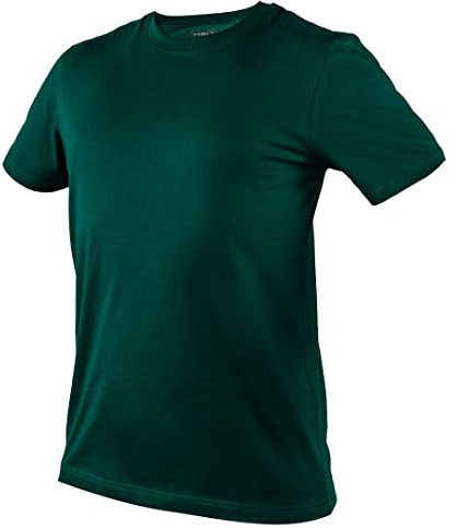 NEO TOOLS Kurzarm-T-Shirt, grün, aus weichem Strickstoff, Gewicht 180g/m2 | Größen M-3XL
