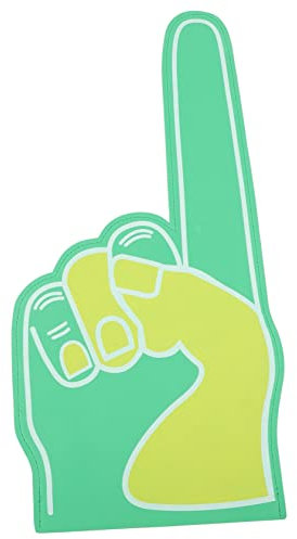 Cabilock Jubelklöppel Outdoor-Dekor Argentinien-Flagge Brasilien Fußball Cheerleading Schaum Finger Fußball Cheerleading Zubehör Finger Pom Poms Schaum Finger Stütze Fußball