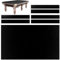 FUYAO Pool Table cloth Felt Replacement Kit,7ft/8ft/9ft/11ft Indoor Sports Game Durable Billiard Tabel Cloth Cover with 6 Bottom Cloth for A Variety Of Games Snooker