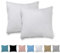 Veluna Home Kissenbezug 80x80cm - 100% Baumwolle(2er-Set) - Weiß - Dicht gewebt mit 57 Fäden/cm² - Kopfkissenbezug - Oeko Tex Zertifiziert - Renforcé Kissenhülle für Kissen mit Reißverschluss